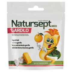 Natursept Med Gardło  gumy rozpuszczalne, 9 szt./1 opak._1