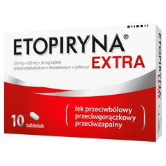 Etopiryna Extra tabletki przeciwbólowe, 10 tabl./1 opak._1
