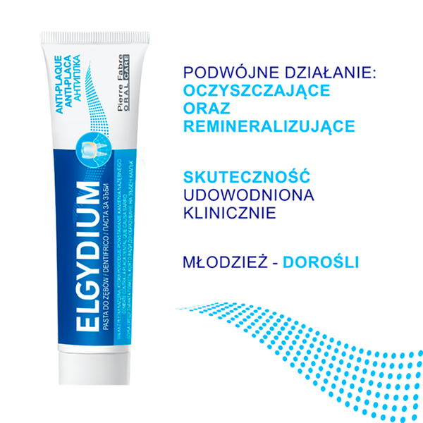 Elgydium Anti-Plaque antybakteryjna pasta do mycia zębów, 75 ml_5