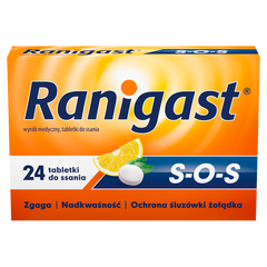 Ranigast S.O.S. tabletki do ssania, 24 szt./1 opak._2