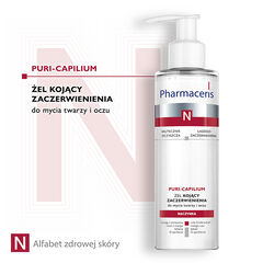 Pharmaceris N Puri-Capilium żel kojący zaczerwienienia do mycia twarzy i oczu, 190 ml_2