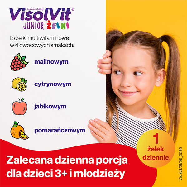 Visolvit junior Junior suplement diety w formie żelek, 50 szt./1 opak._4