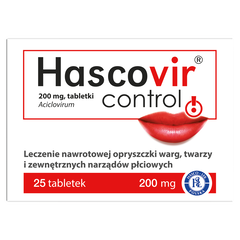 Hascovir control Control tabletki 200 mg, 25 tabl./1 opak._1