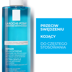 La Roche-Posay Kerium ekstremalnie delikatny szampon do włosów, 400 ml_2