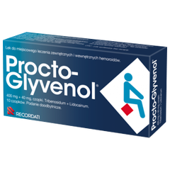 Procto-Glyvenol czopki 400 mg, 10 szt./1 opak._1
