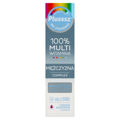 Plusssz 100% Multiwitamina Mężczyzna tabletki musujące, 20 tabl./1 opak._2