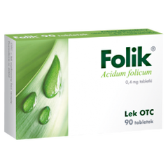 Folik kwas foliowy, 90 tabl./1 opak._2