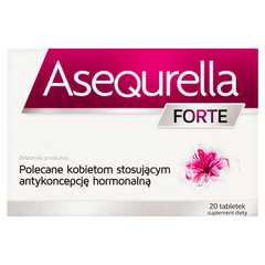 Asequrella Forte suplement diety, 20 tabl./1 opak_1