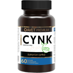 Avet Premium Cynk suplement diety, 60 kaps./1 opak._1