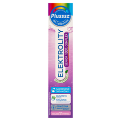 Plusssz Elektrolity Senior tabletki musujące, 24 tabl./1 opak._1