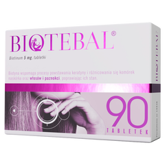 Biotebal tabletki 5 mg, 90 tabl./1 opak._1