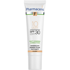 Pharmaceris F Matt-Mineral-Correction mineralny dermo-fluid matujący SPF30 10 light, 30 ml_1