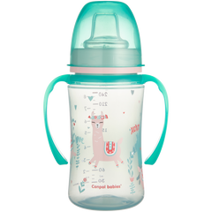Canpol Babies Easy Start Exotic Animals kubek treningowy silikonowy zielony, poj. 240 ml_1