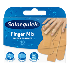 Salvequick Finger Mixed plastry, 18 szt./1 opak._1
