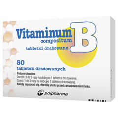 Vitaminum B drażetki, 50 draż./1 opak._1