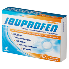 Ibuprofen  200 mg drażetki, 10 tabl./1 opak._1