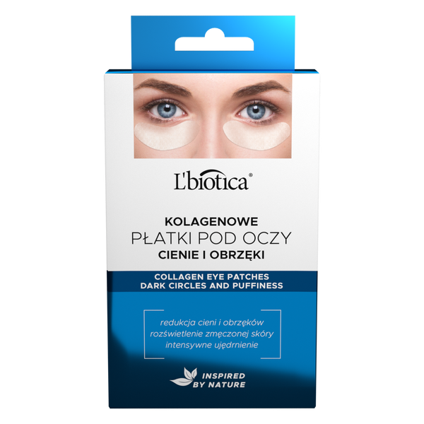 L'biotica Collagen redukujące cienie i obrzęki płatki pod oczy, 3x2 szt./1 opak._2