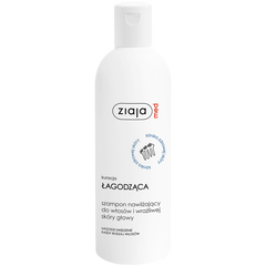 Ziaja med Kuracja Łagodząca nawilżający szampon do włosów i wrażliwej skóry głowy, 300 ml_1