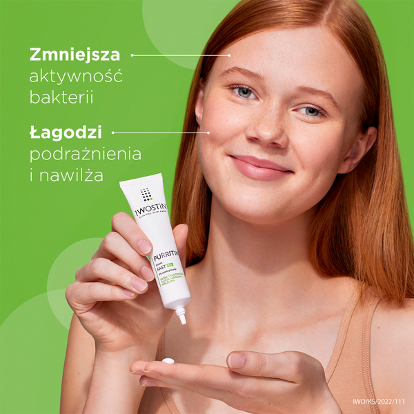 Iwostin Purritin krem fast azg do twarzy, 40 ml_2