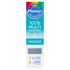 Plusssz 100% Multiwitamina+Magnez tabletki musujące, 20 tabl./1 opak._2