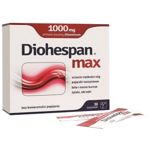 Diohespan Max proszek do rozpuszczania, 30 sasz./1 opak._1