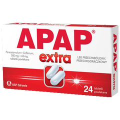 Apap Extra tabletki powlekane, 24 tabl./1 opak._1