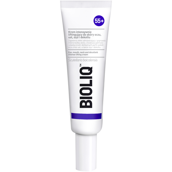 Bioliq 55+ krem intensywnie liftingujący do skóry oczy/usta/szyja/dekolt 55+, 30 ml_1