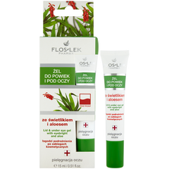 Floslek żel do powiek i pod oczy ze świetlikiem i aloesem, 15 ml_1