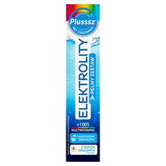 Plusssz Elektrolity Multiwitamina tabletki musujące, 24 tabl./1 opak._2