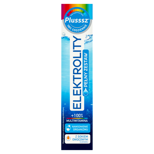 Plusssz Elektrolity Multiwitamina tabletki musujące, 24 tabl./1 opak._2
