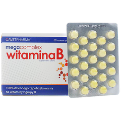 Avet Witamina B Complex tabletki powlekane, 50 tabl./1 opak._1