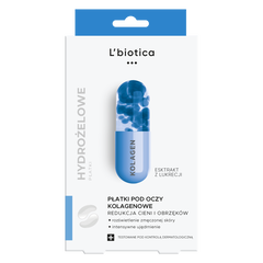 L'biotica Collagen redukujące cienie i obrzęki płatki pod oczy, 3x2 szt./1 opak._1