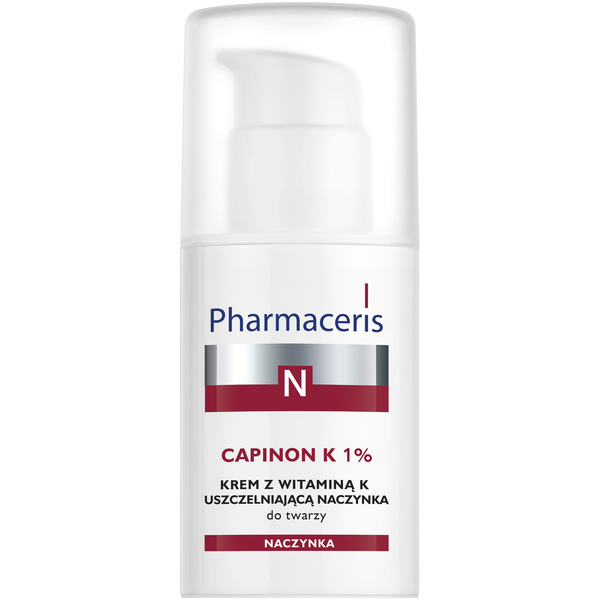 Pharmaceris N Capinon K 1% krem z witaminą K uszczelniającą naczynka, 30 ml_1