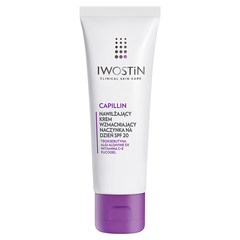 Iwostin Capillin wzmacniający krem na naczynka do twarzy z SPF20 o lekkiej konsystencji, 40 ml_1