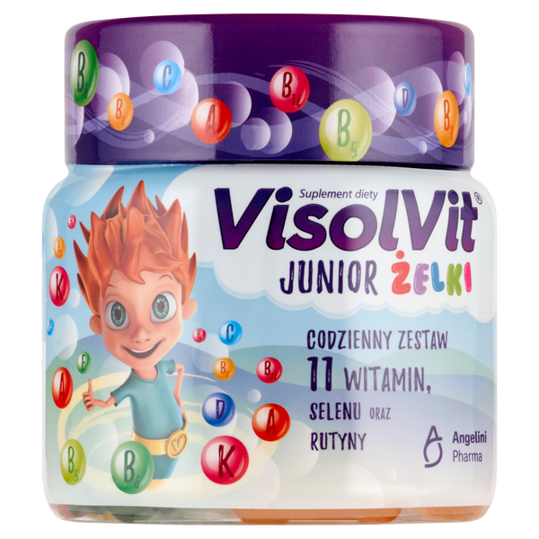 Visolvit junior Junior suplement diety w formie żelek, 50 szt./1 opak._1
