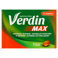 Verdin Max kapsułki miękkie, 7 kaps./1 opak._1