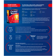 Coldrex Maxgrip proszek do sporządzania roztworu doustnego, 10 sasz./1 opak._2