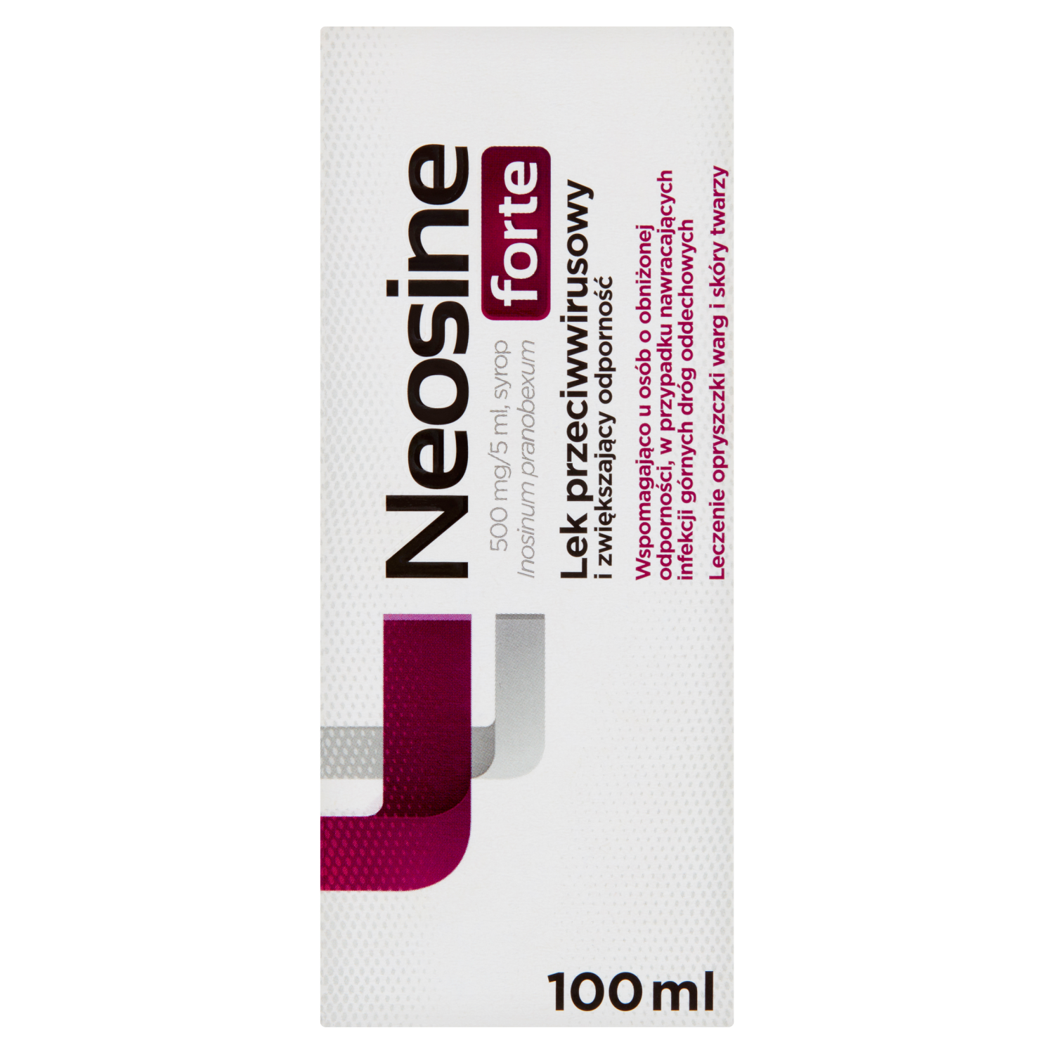 Neosine Forte lek przeciwwirusowy i zwiększający odporność, 100 ml ...
